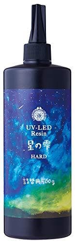 パジコ星の雫UV/LED硬化レジン液　500g×12本透明／ハード　全国送料無料