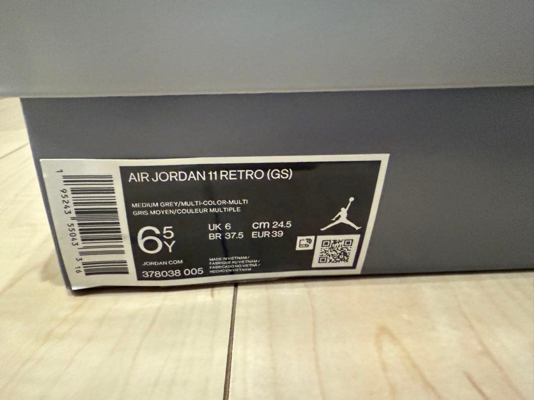 シューズ(女性用) NIKE AIR JORDAN 11RETRO(GS)