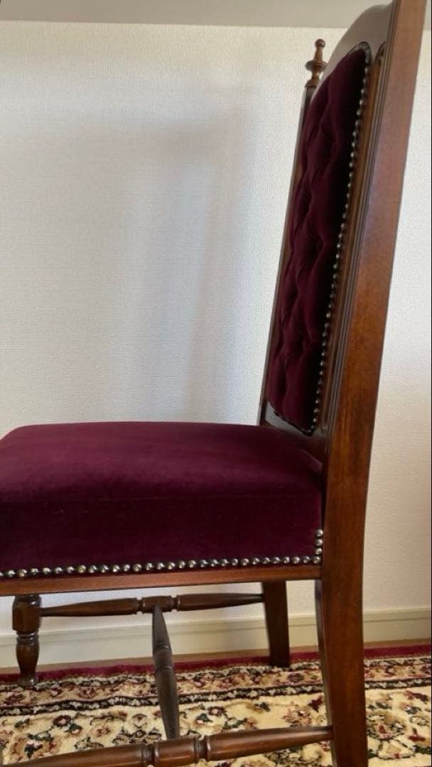 アンティーク　トルネード脚　椅子　チェア