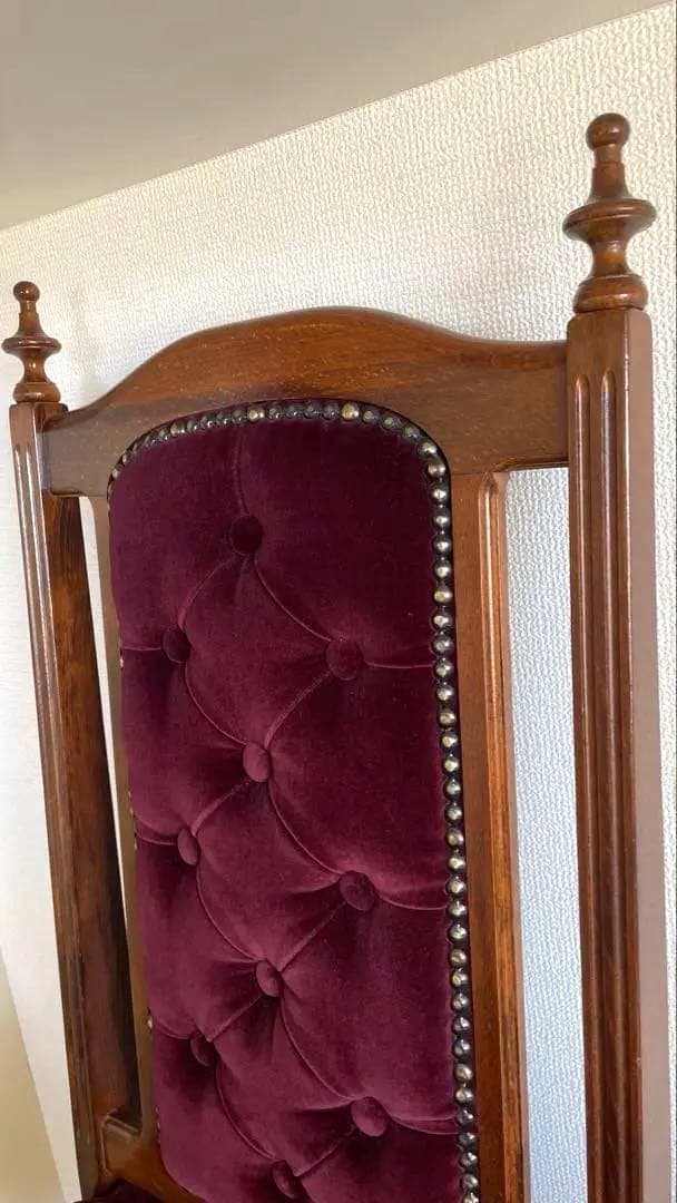 アンティーク　トルネード脚　椅子　チェア