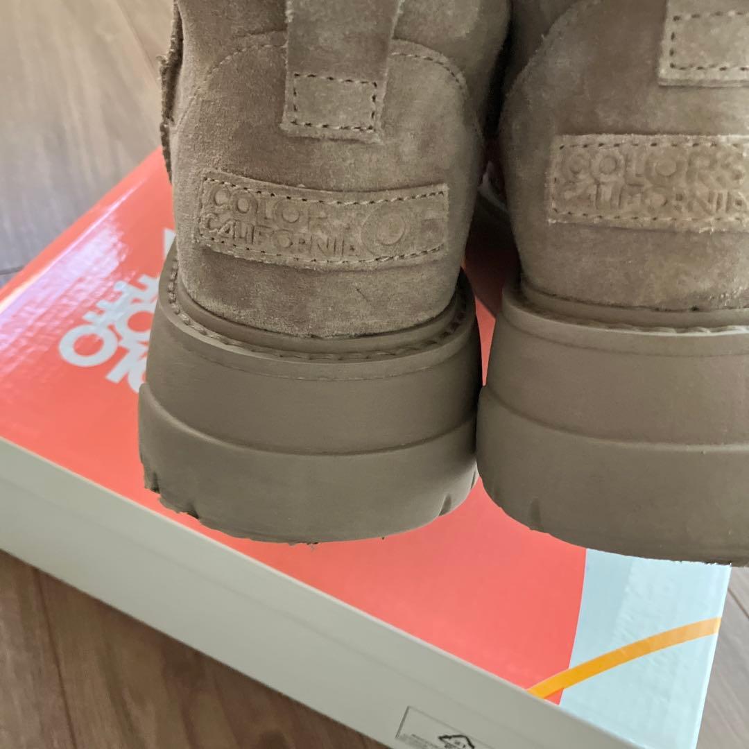 カラーズオフカリフォルニア　ブーツ　37