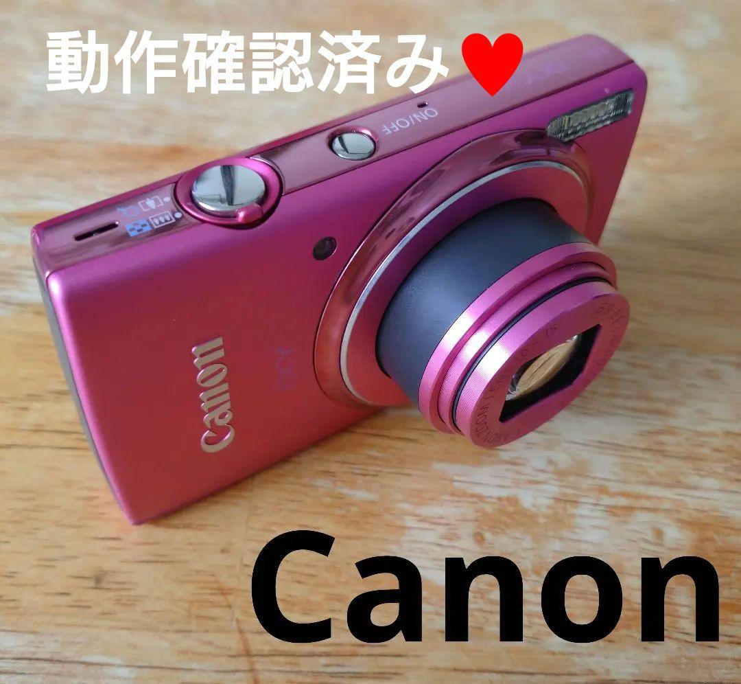 キャノン Canon IXUS 140 ピンク 大人気♥️