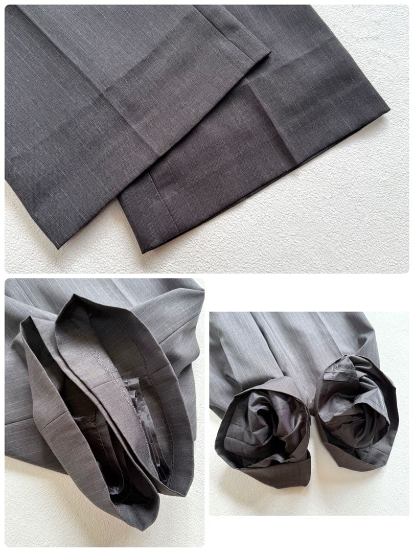 美品・19号・3ピース ✨KII タキヒヨー セットアップ スーツ ストライプ