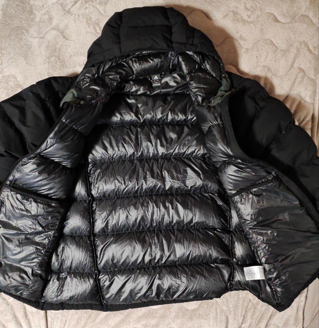 モンベル パーマフロストライトダウンパーカ 黒 M