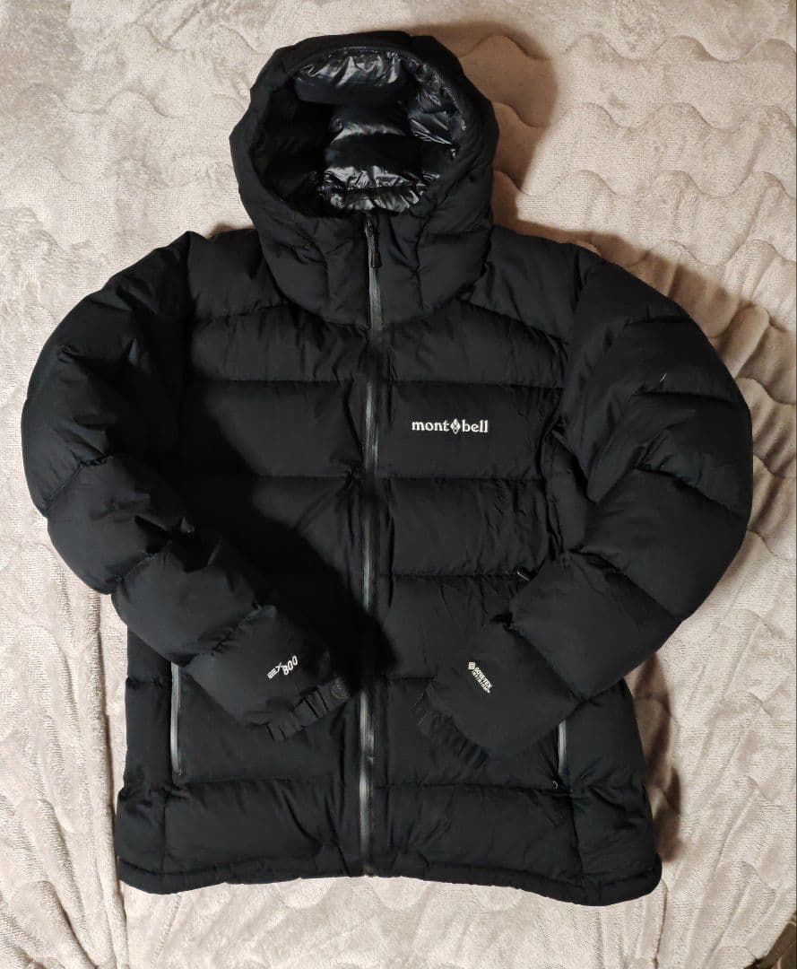 モンベル パーマフロストライトダウンパーカ 黒 M