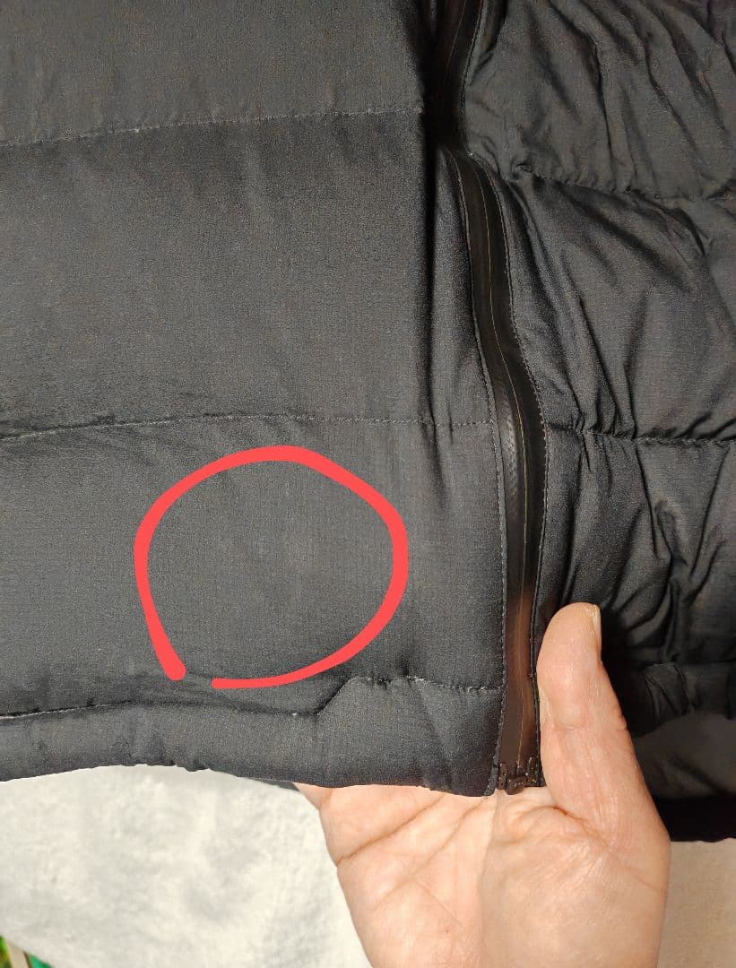 モンベル パーマフロストライトダウンパーカ 黒 M