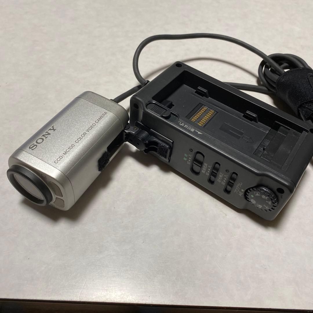 ビデオカメラ SONY COLOR VIDEO CAMERA CCD-MC100