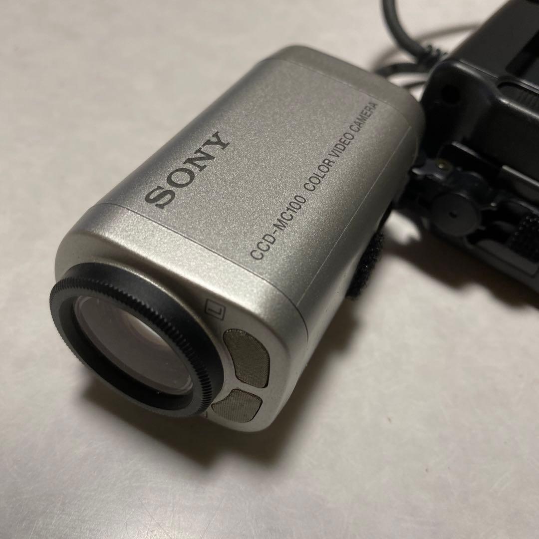 ビデオカメラ SONY COLOR VIDEO CAMERA CCD-MC100