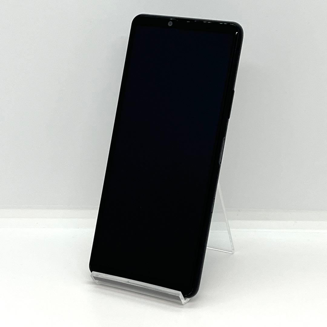 Xperia 10 III SOG04 ブラック au SIMロック解除済み❺
