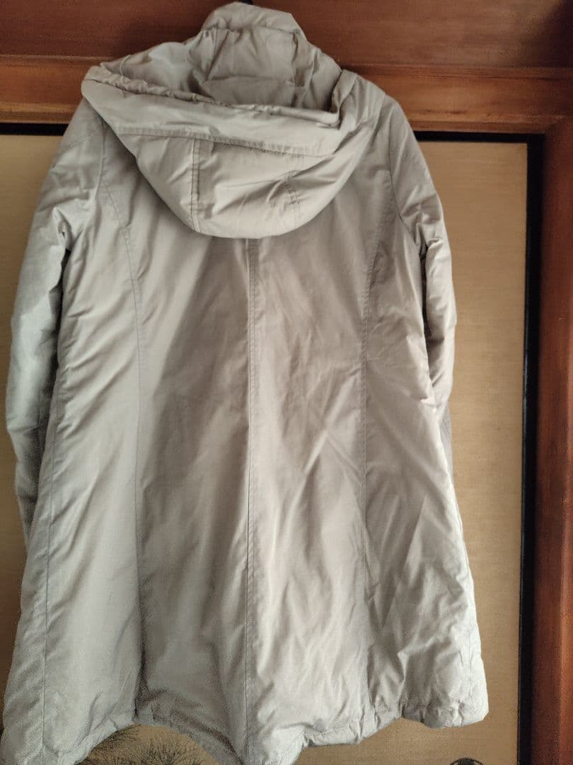 TRANS WORK　 フード付きダウン 38サイズM 新品タグ付き