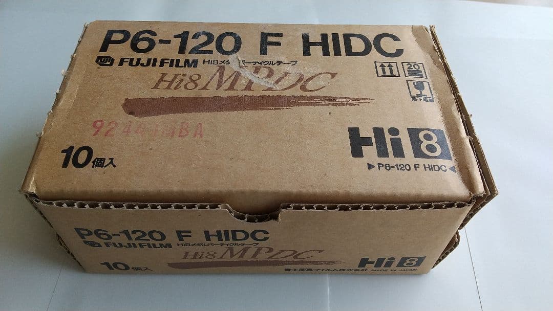 Hi8 FUJI FILM MP DC ビデオテープ