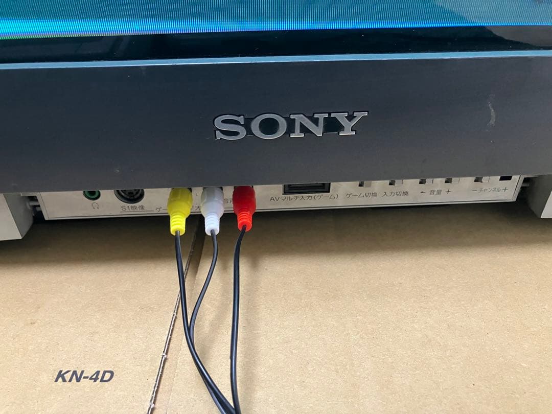 H*J様 SONY ブラウン管29インチ2005年製 トリニトロンKV-29DS