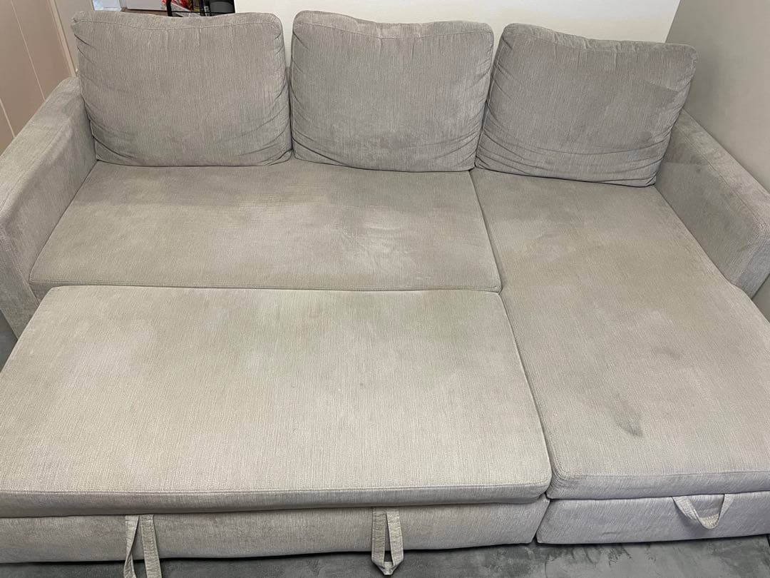 カウチソファベッド　ノアーク2（収納付）