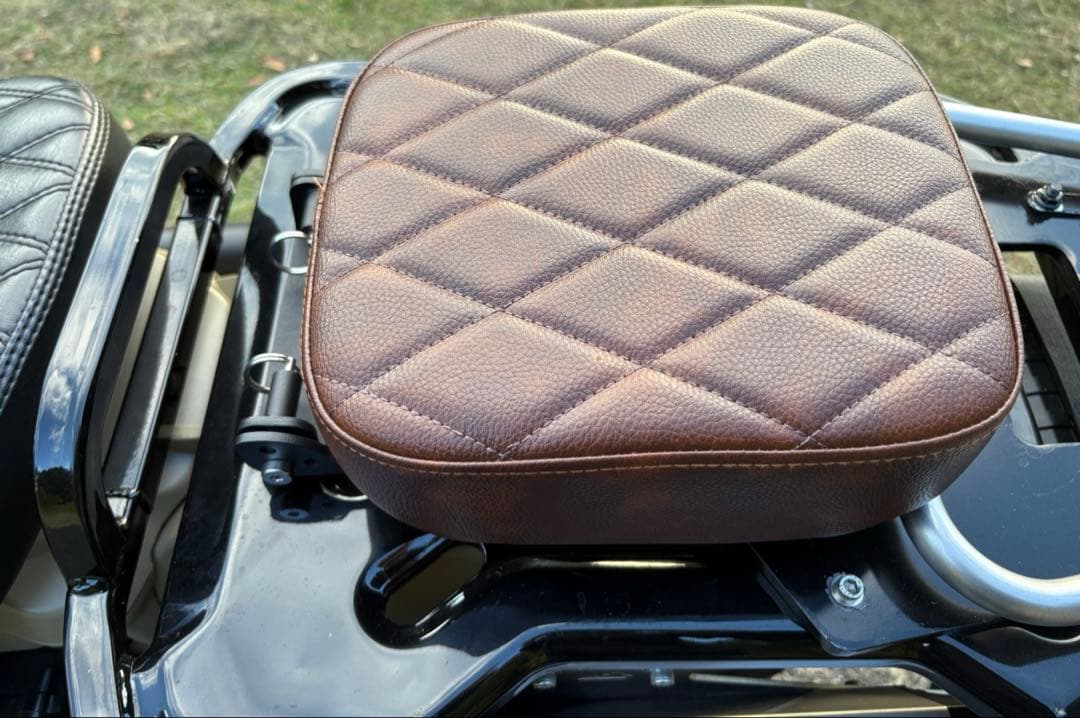 タンデムシート背もたれハンターカブ クロス、スーパーカブ用