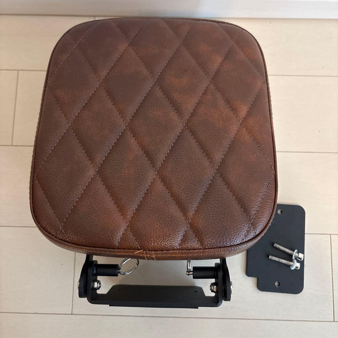 タンデムシート背もたれハンターカブ クロス、スーパーカブ用