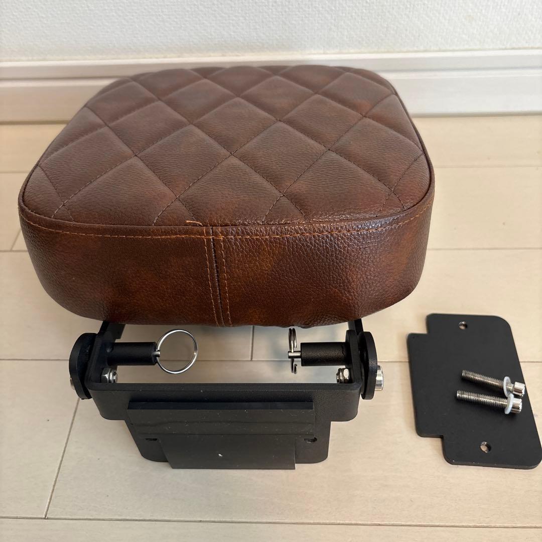 タンデムシート背もたれハンターカブ クロス、スーパーカブ用