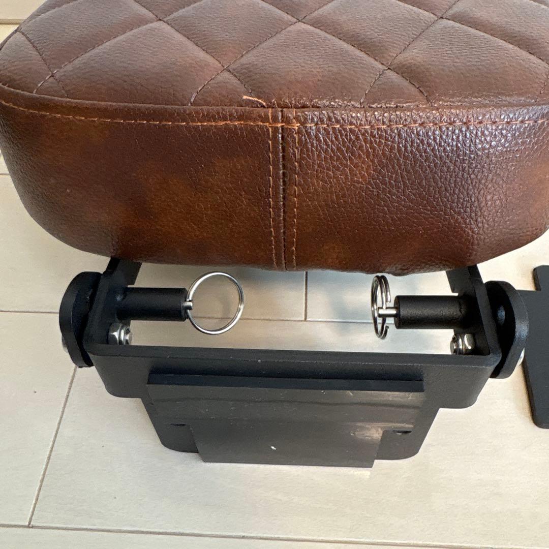 タンデムシート背もたれハンターカブ クロス、スーパーカブ用