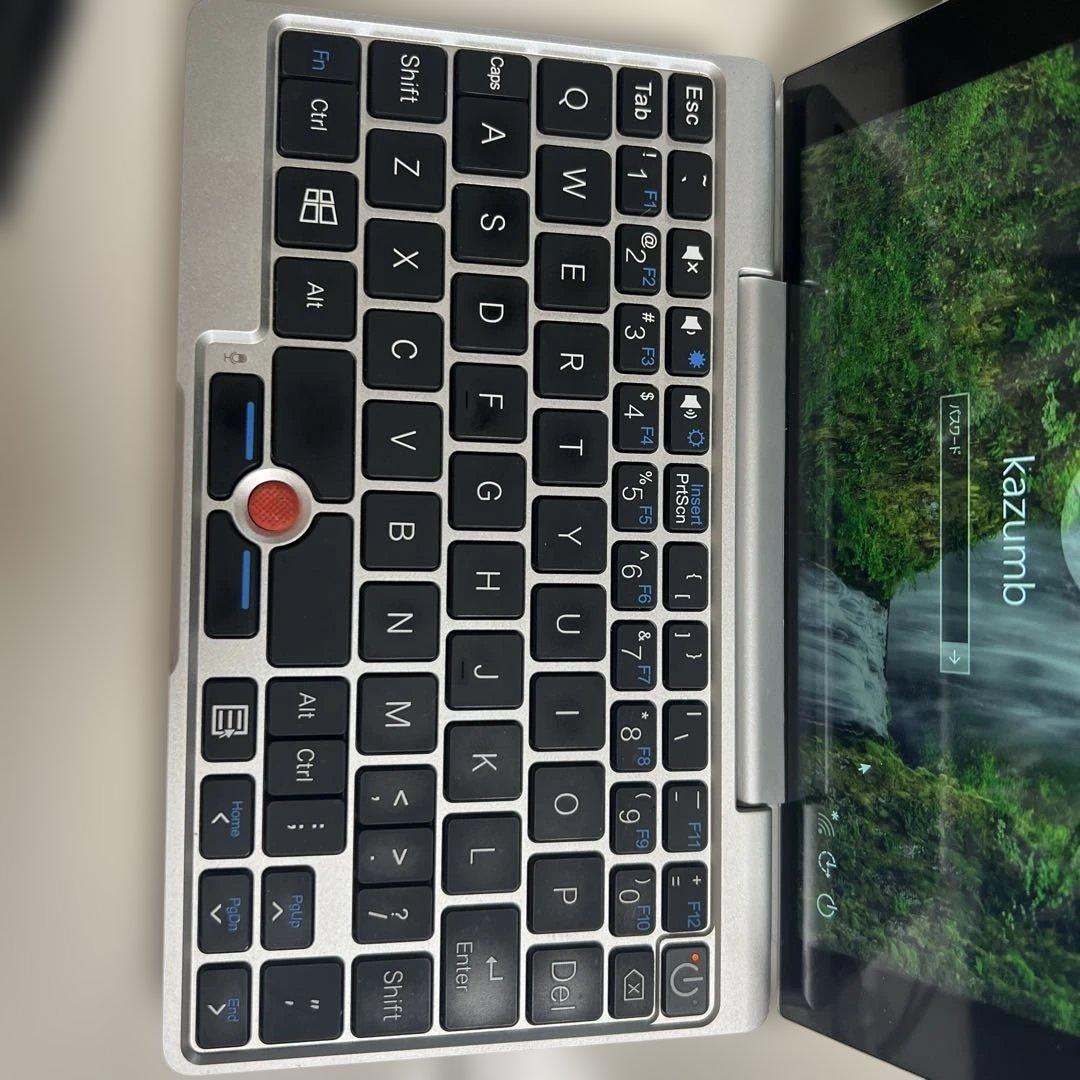 GPD Pocket 初代モデル ジャンク品 電源・画面表示OK／キーボード不良