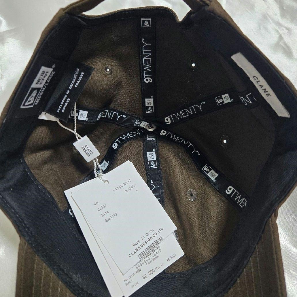 【新品タグ付】CLANE × New Era® CL LOGO CAP ブラウン