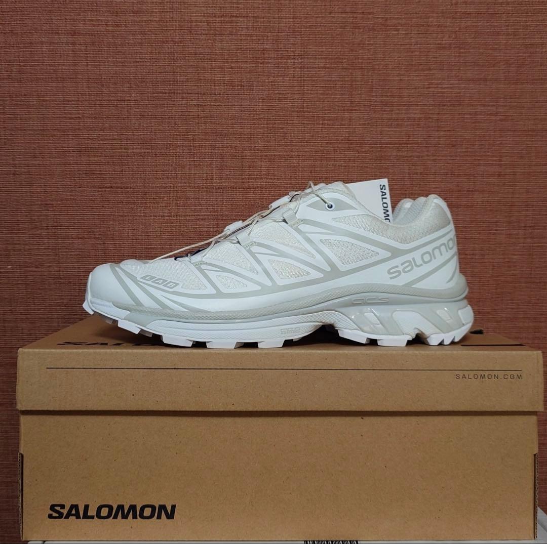 Salomon xt6 adv 白　ホワイト