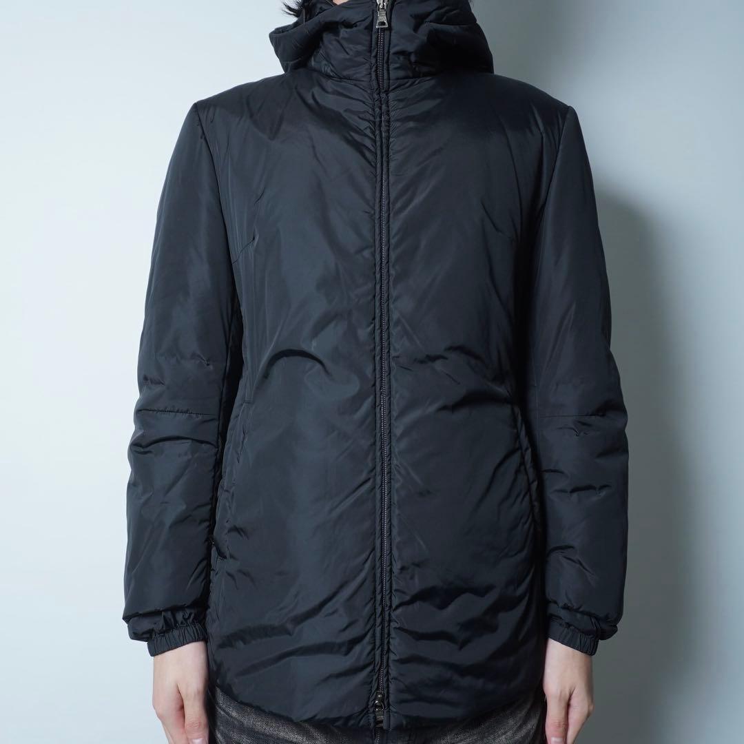 プラダスポーツ アーカイブ フーデッド ナイロン ダウンジャケット