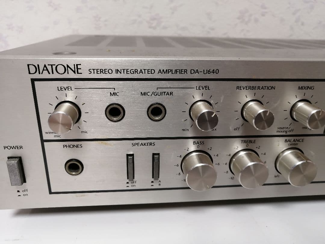 DIATONE プリメインアンプ　DA-U640