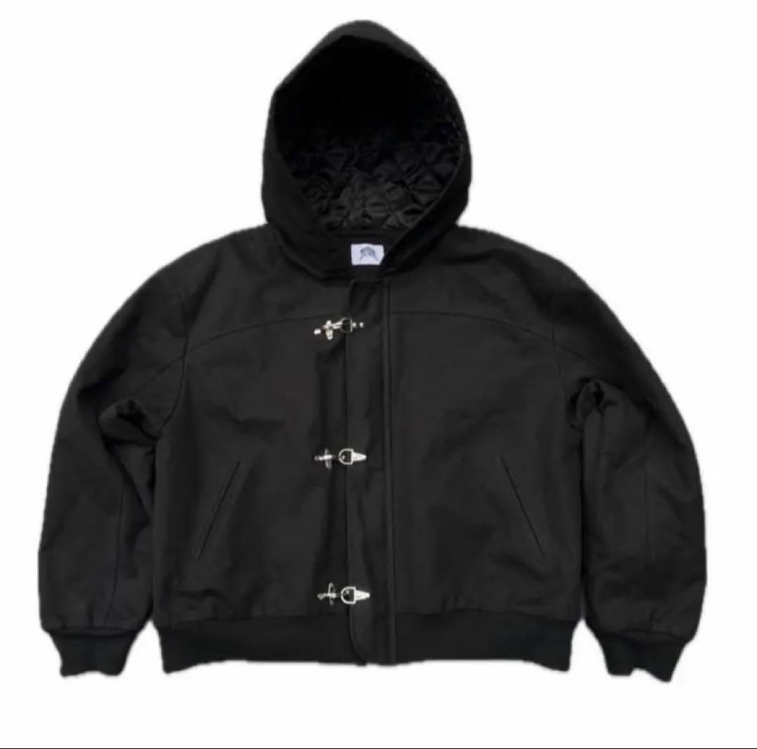 ジャケット・アウター Fireman clasp hoodie jacket traum