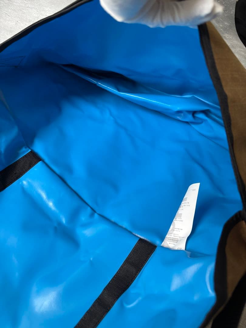 シュタク　shtak　ブルーラグメッセンジャーバッグ