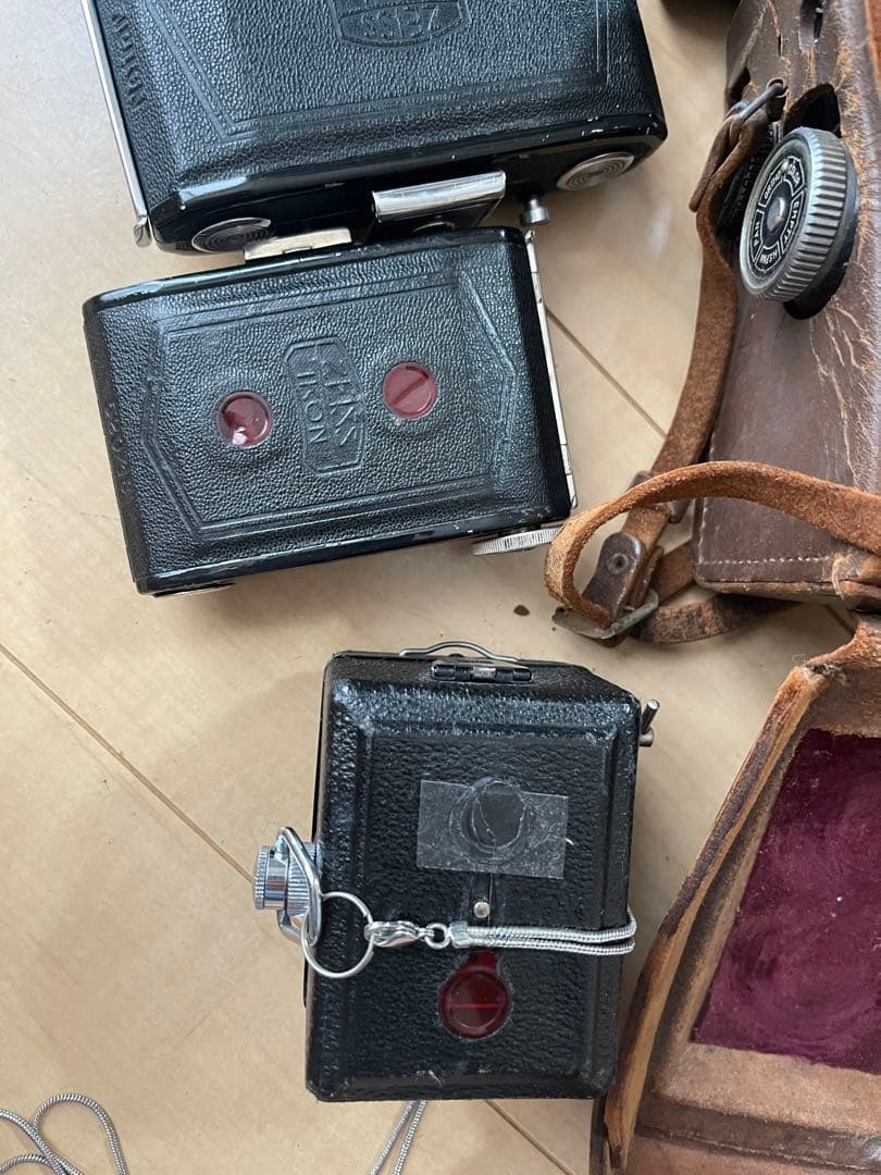 Zeiss Ikon Ikonta Tessar付きあり 蛇腹カメラ　7個セット