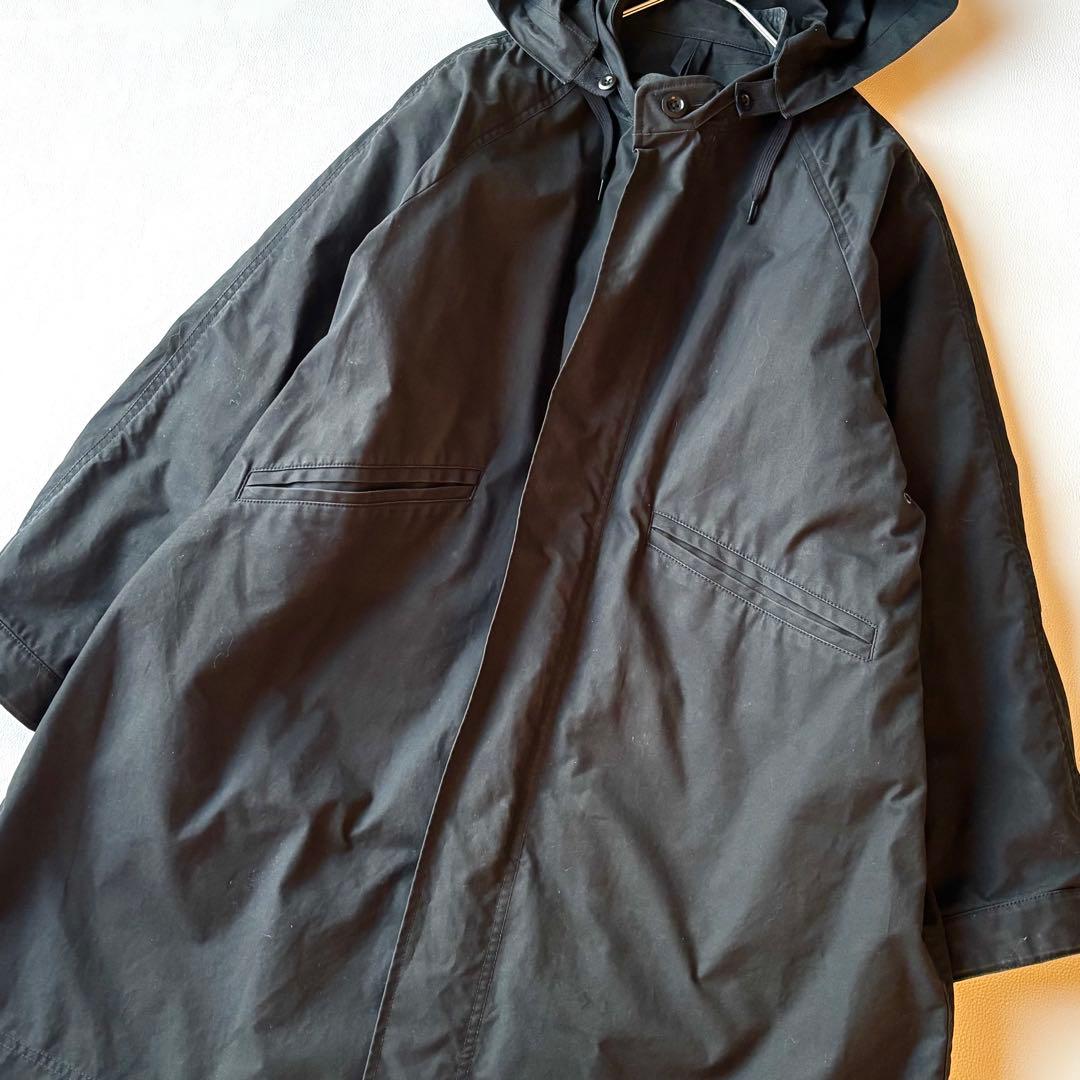 MHL. モッズコート フーディ　ダウンライナー付き　3way ブラック