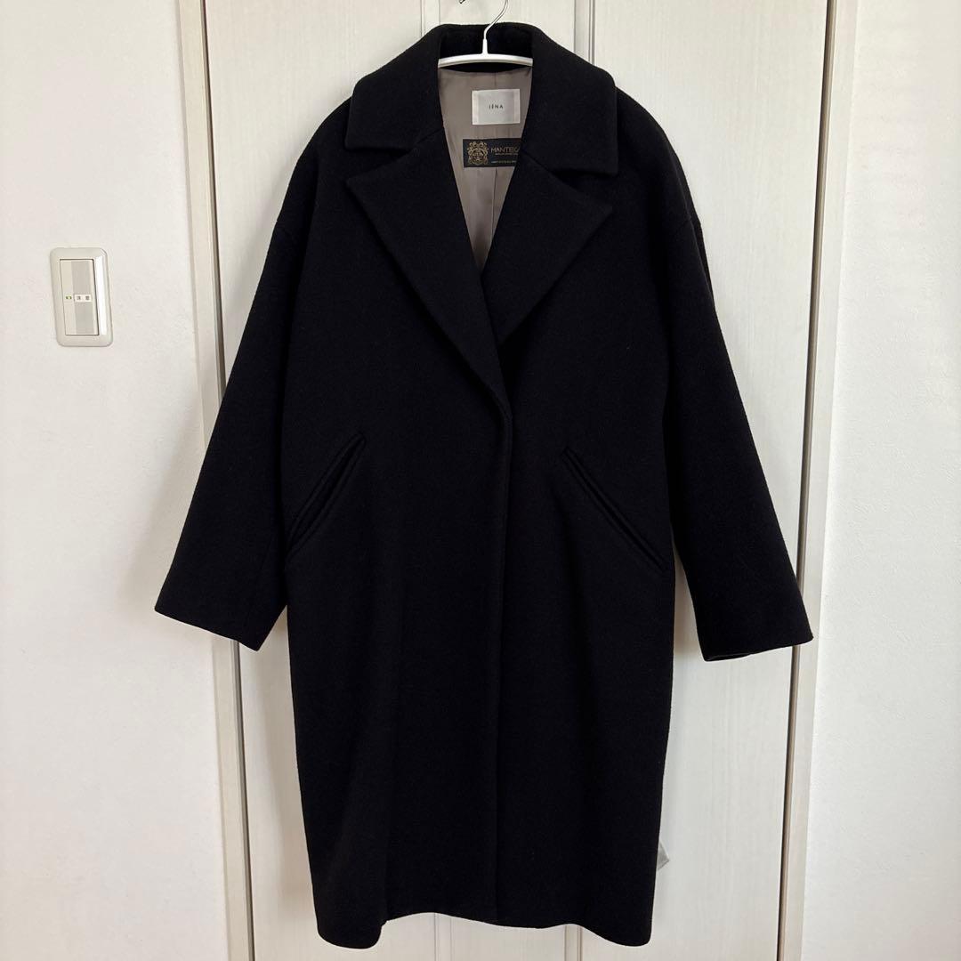 イエナMANTECO オーバーチェスターコート高級生地IENA マンテコ