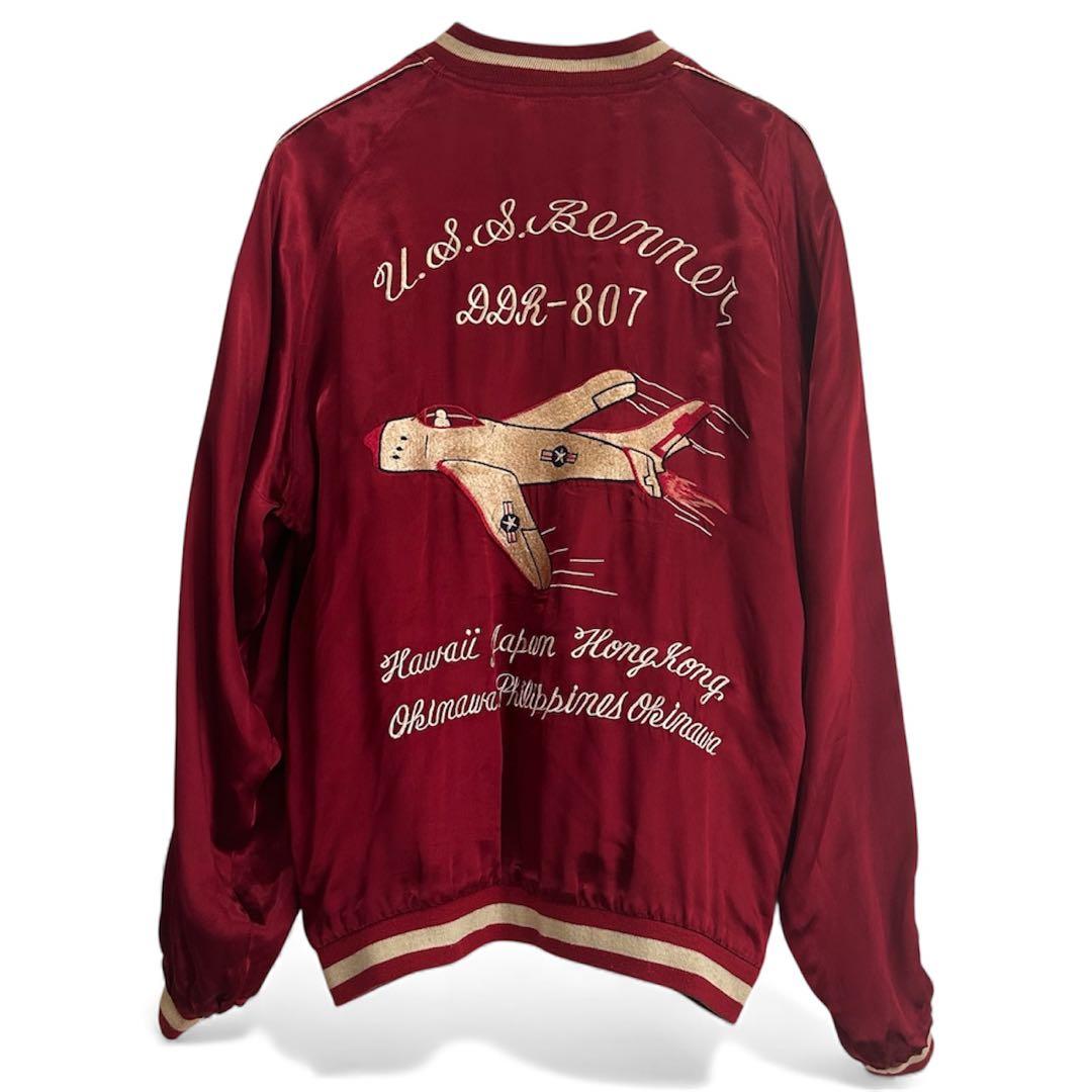 Pin-Ball ピンボール リバーシブル スカジャン XL メンズユニセックス