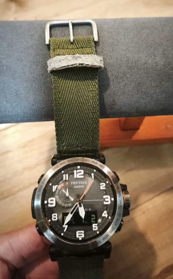 PRO TREK カーキグリーンPRW-6600YB-3JF