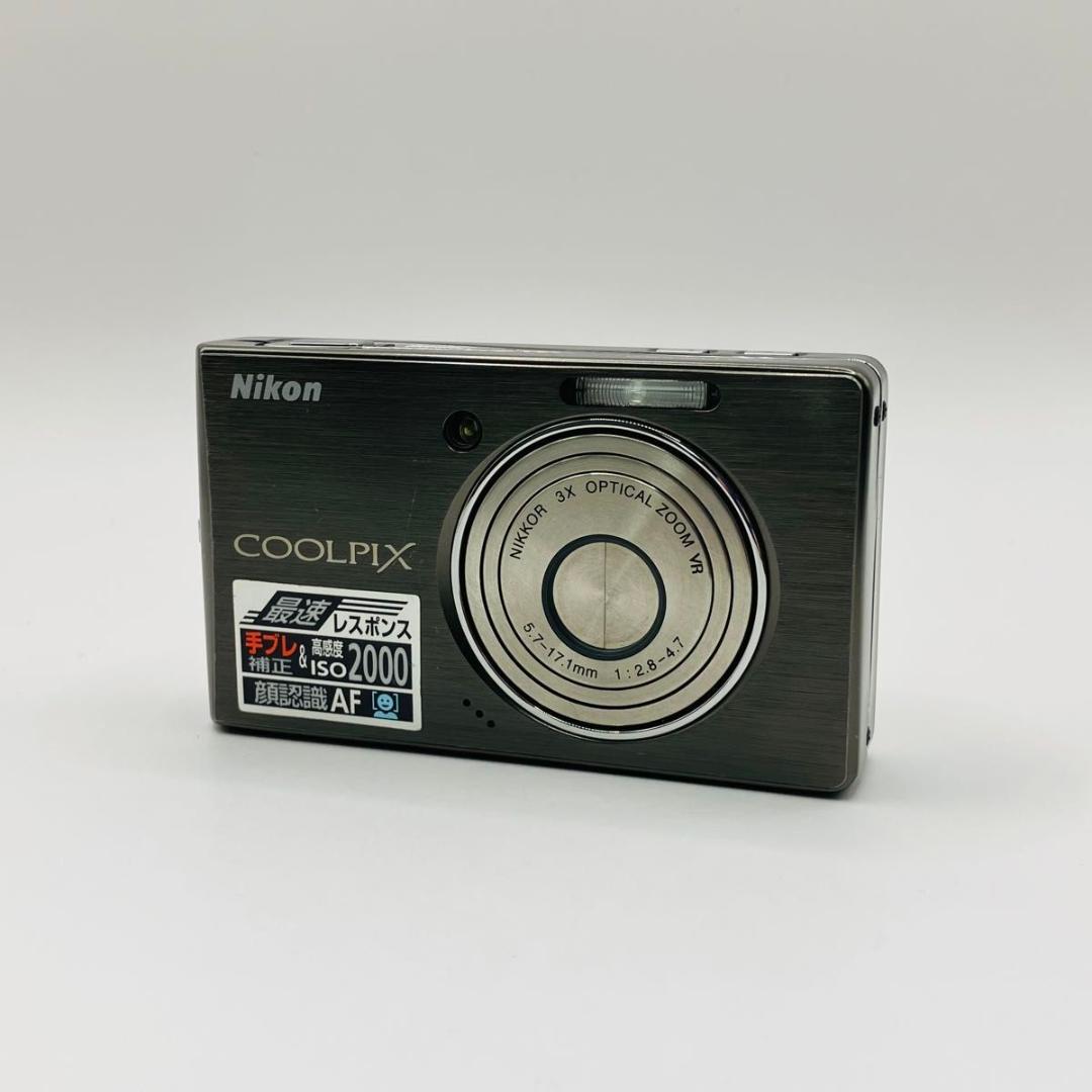 Nikon COOLPIX S500 コンパクトデジタルカメラ ニコン ブラック