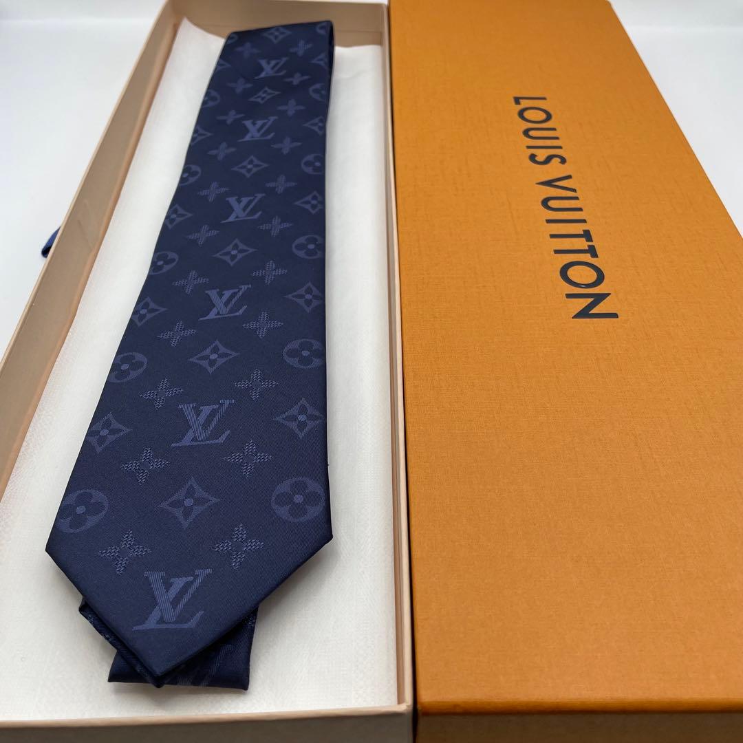 ✨極美品✨LOUIS VUITTON ネクタイ モノグラムシェード 8cm 最新