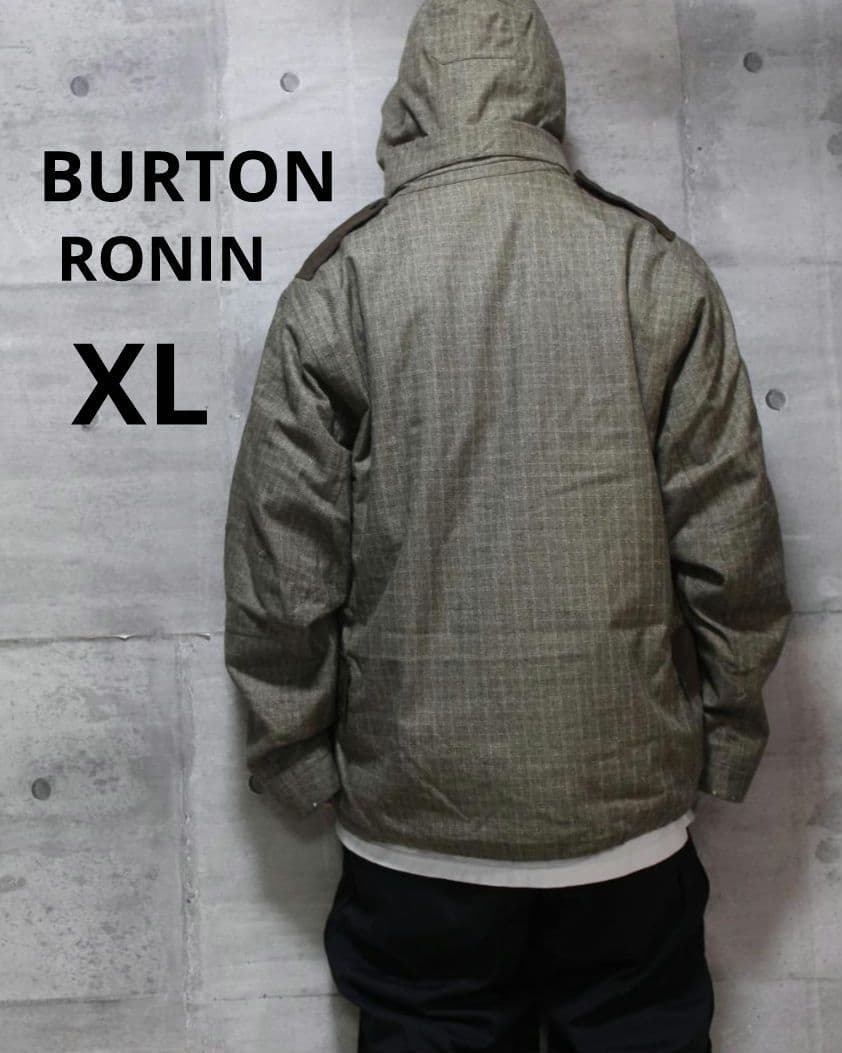 【美品 高撥水ツイル素材】RONIN【XL】BURTON スノージャケット