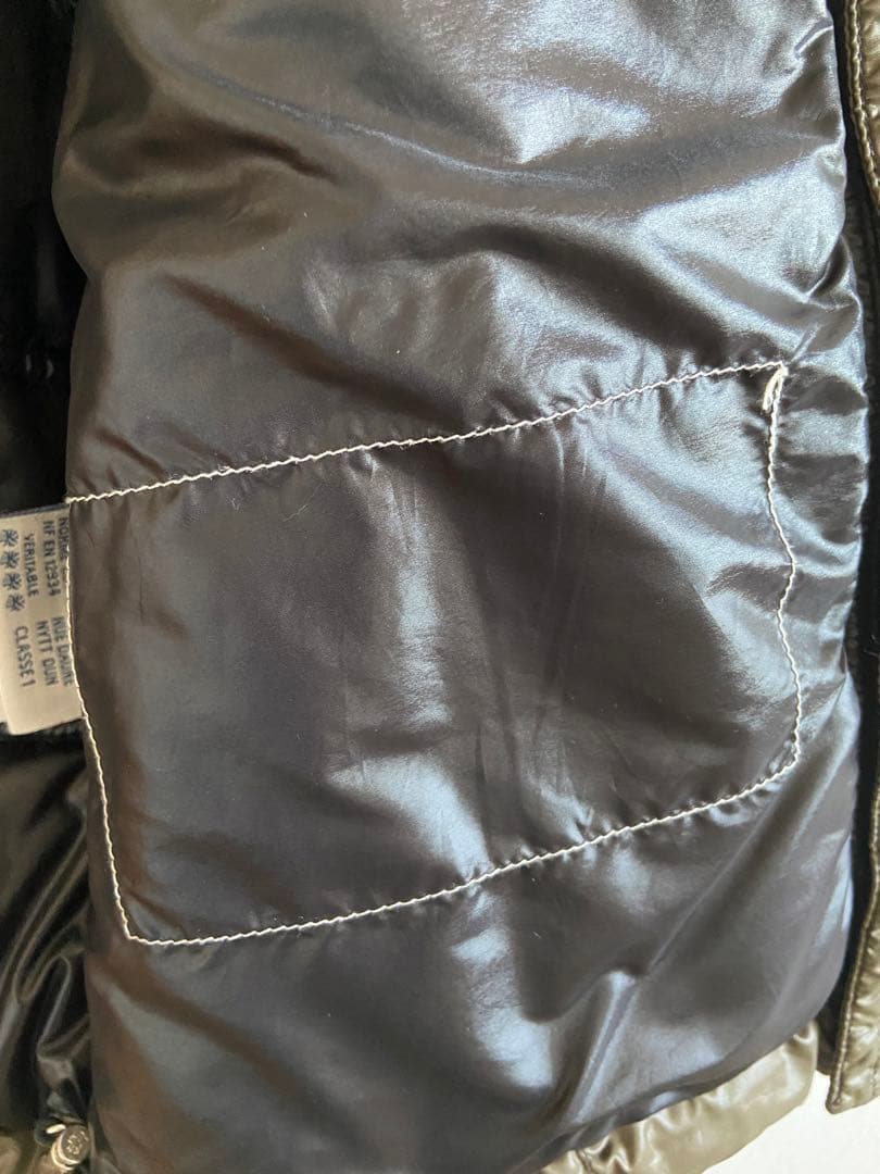 ぽるぽるさん専用MONCLER ダウンジャケットCHENE シェン カーキ