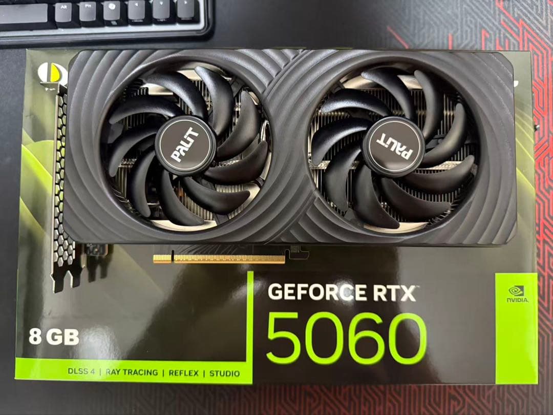 【美品】Palit GeForce RTX 5060 8GB DUAL 新品同様