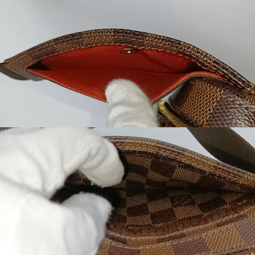 ルイヴィトン ダミエ エベヌ ジェロニモス ショルダーバッグ ボディバッグ