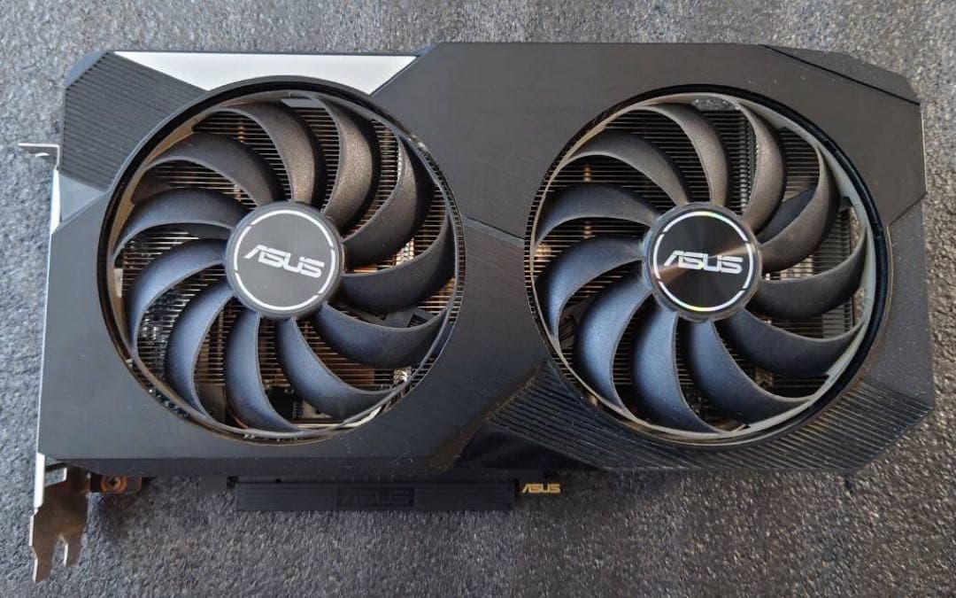 グラフィックボード・グラボ・ビデオカード ASUS DUAL AMD RADEON RX6600 RX6600-8G