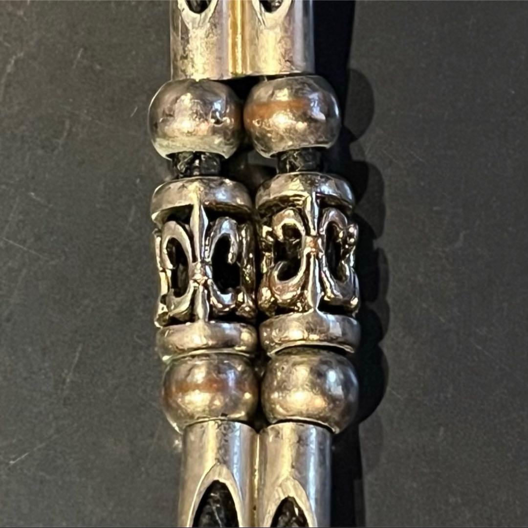 SILVER925 CROSS BRACELET/シルバー/ブレスレット