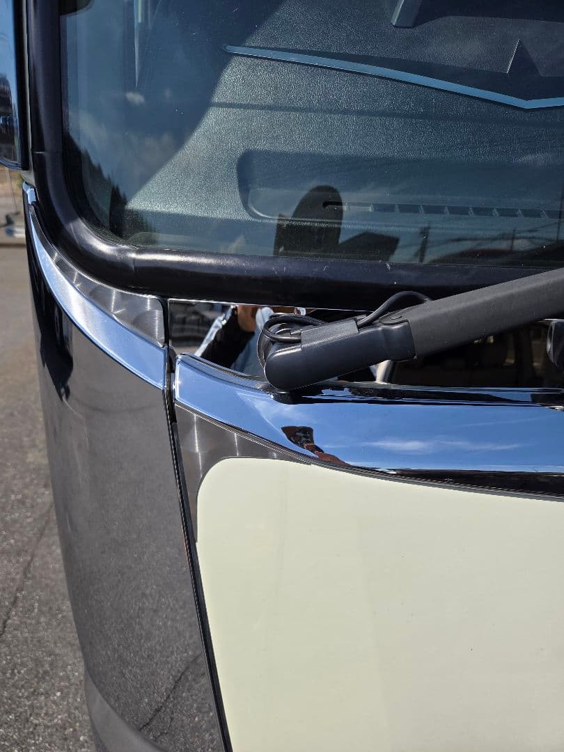 17スーパーグレート等　ワイパーパネル　バラさず取り付けセパレートタイプ6ピース