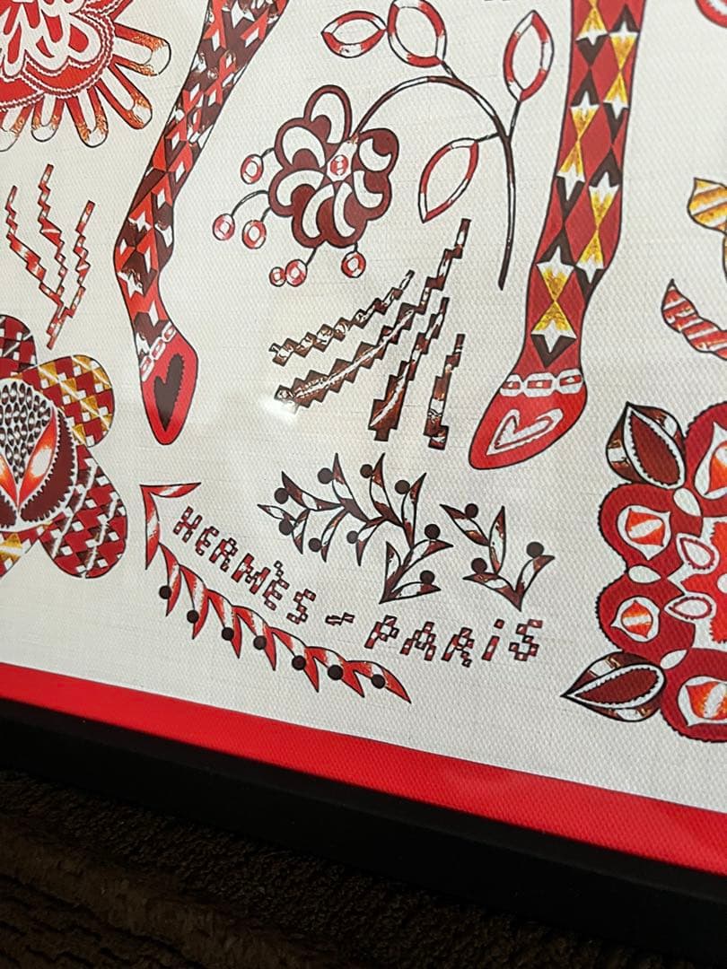 フレーム付き エルメス　額装　インテリア