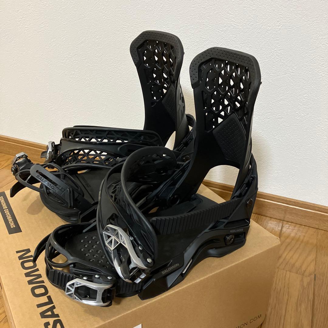新品未使用 SALOMON HIGHLANDER 24-25モデル BKサイズM
