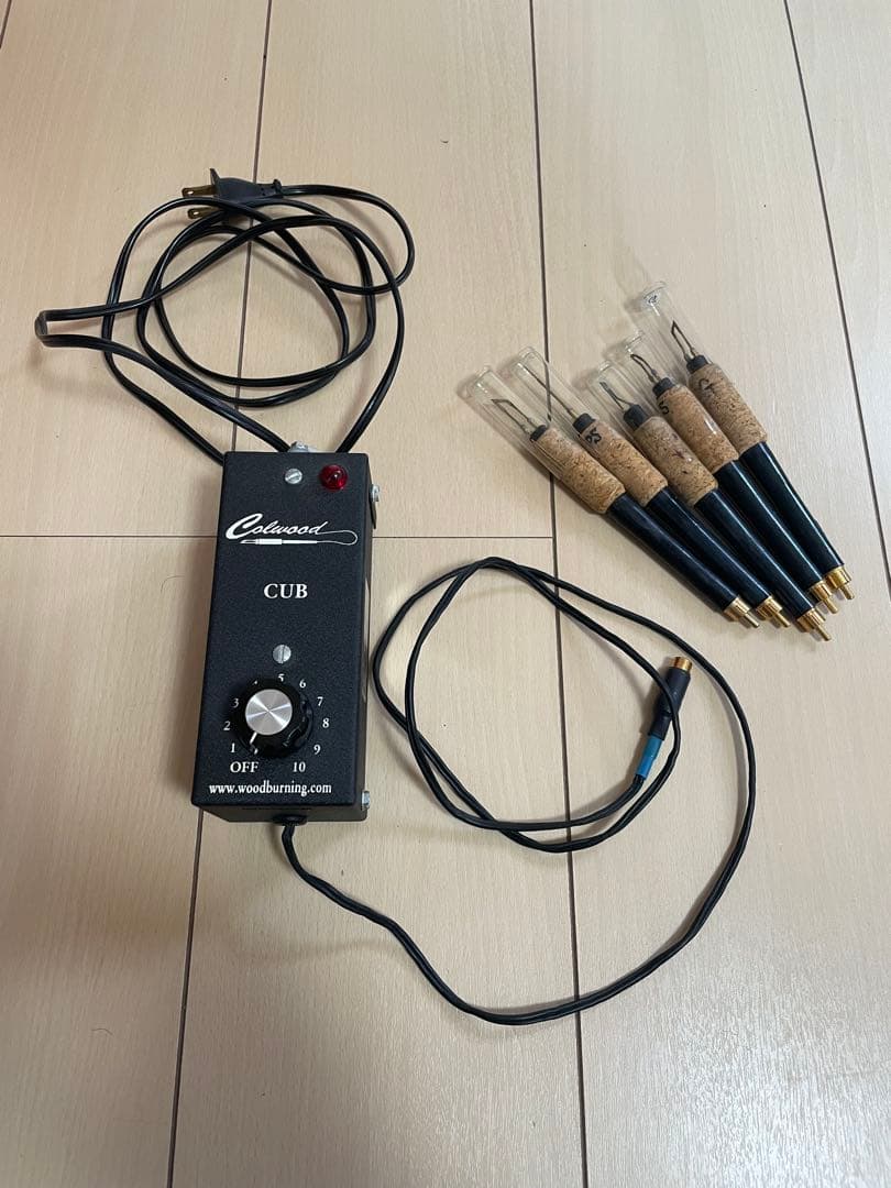 バーニングキット(カブキット)焼きごて機械　バードカービング用