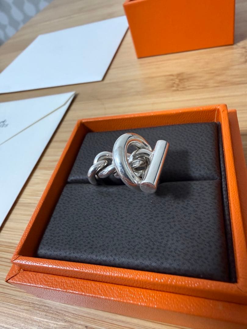 co.y.a様 正規品エルメス クロワゼット リング シルバー 51号