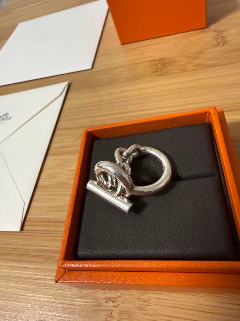 co.y.a様 正規品エルメス クロワゼット リング シルバー 51号