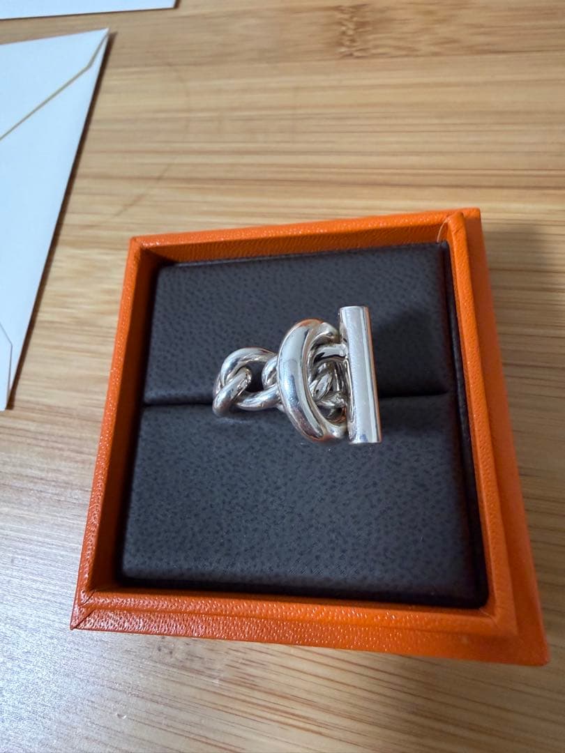 co.y.a様 正規品エルメス クロワゼット リング シルバー 51号