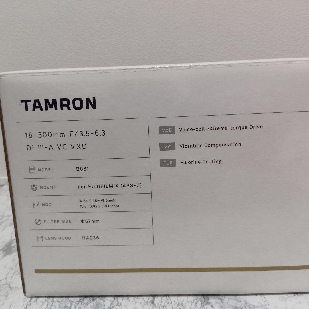 TAMRON 18-300mm F/3.5-6.3 [フジフィルム X用]