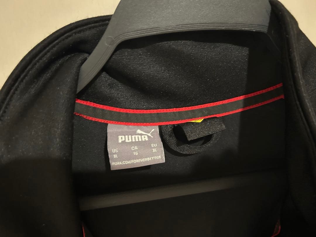 希少 フェラーリ Ferrari Puma ジャージ上下セット XL ブラック